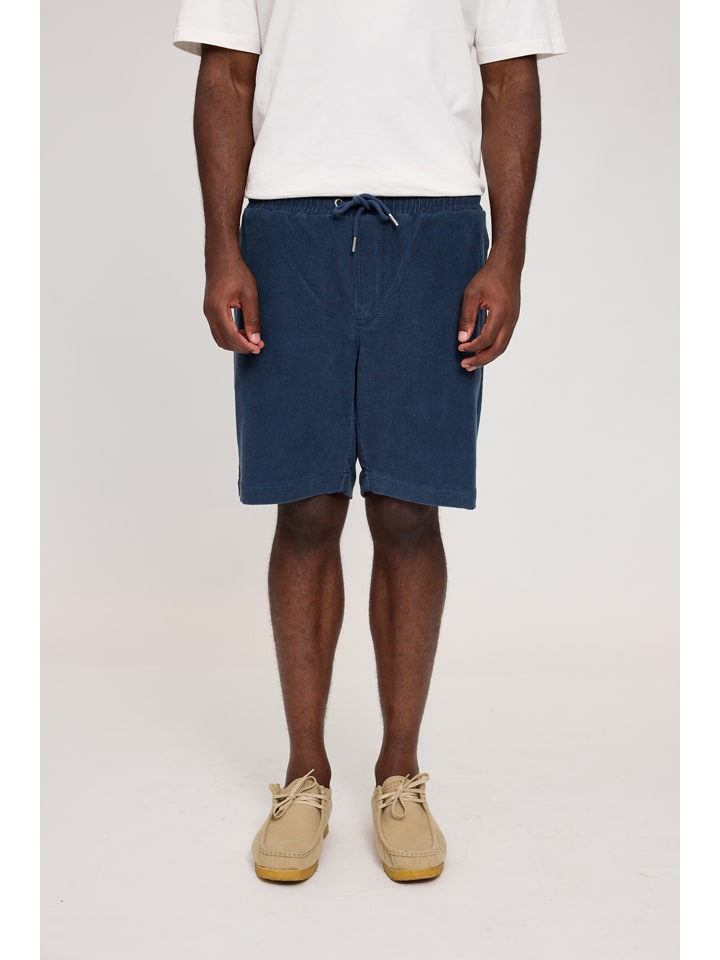 MAZINE Cordshorts in Dunkelblau günstig kaufen