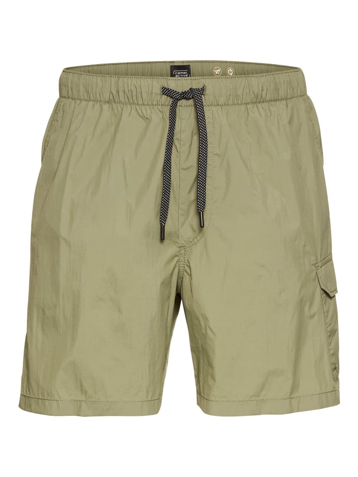 Camel Active Quick Dry Beachshorts in Grün günstig kaufen