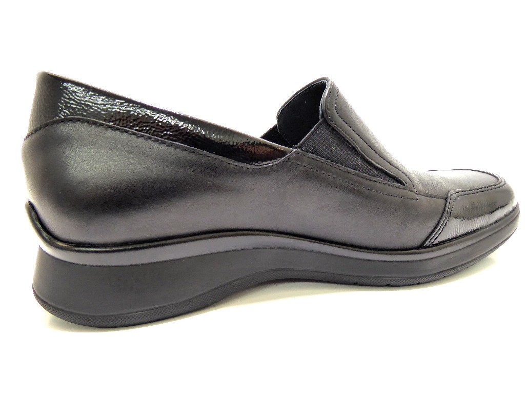 SEMLER Komfort Slipper schwarz Regina