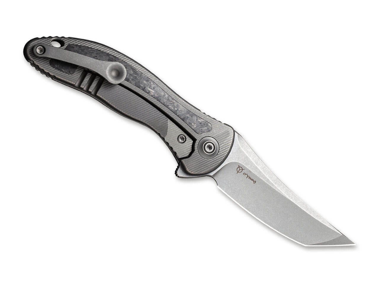 Mini Synergy Titan CF Gray Tanto