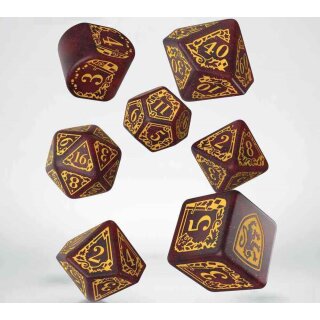 Harry Potter - Gryffindor Modern Dice Set - Red (7)