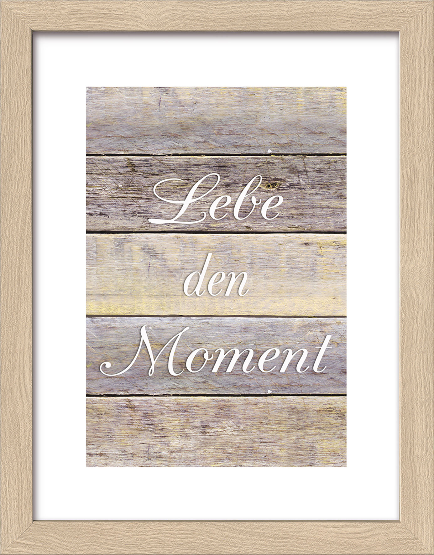 Pro ArtKunstdruck gerahmt 19x24cm