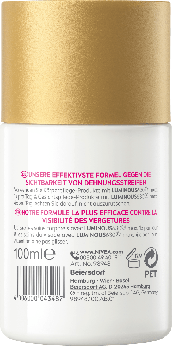 Körperöl Luminous Anti-Dehnungsstreifen, 100 ml