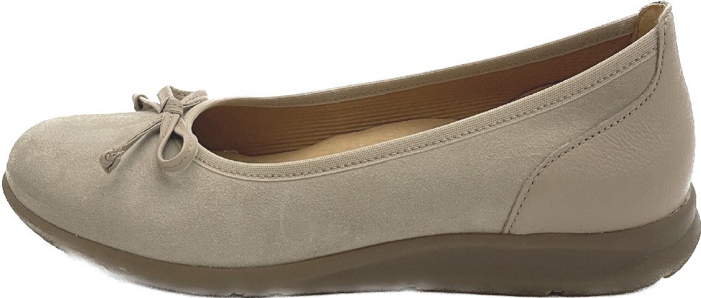 GABOR Ballerinas beige Gabor Fashion Sportlicher Ballerina 24.1
