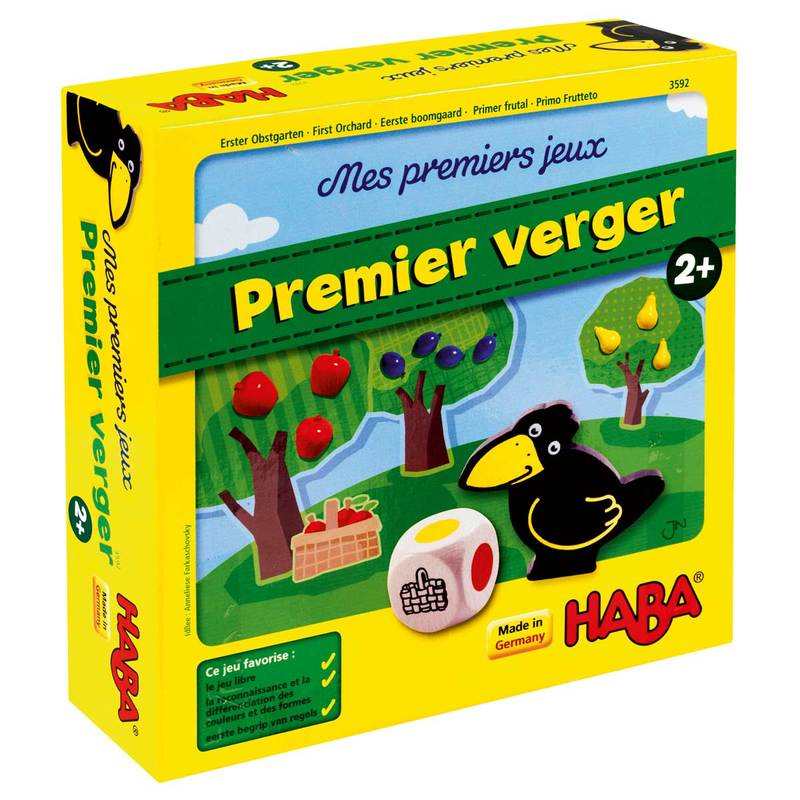 Jeu de société Mon premier verger Haba