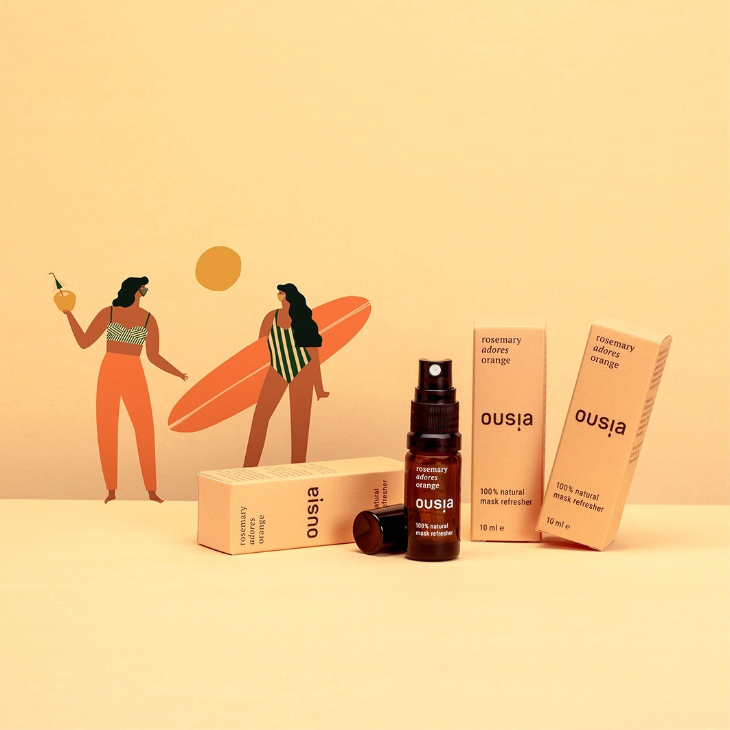 Mask Refresher Rosemary adores Orange