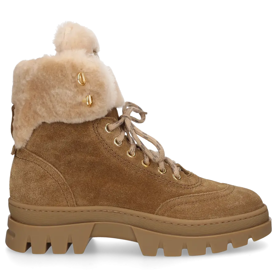Henderson - Stiefeletten Beige ARINA Veloursleder - beige