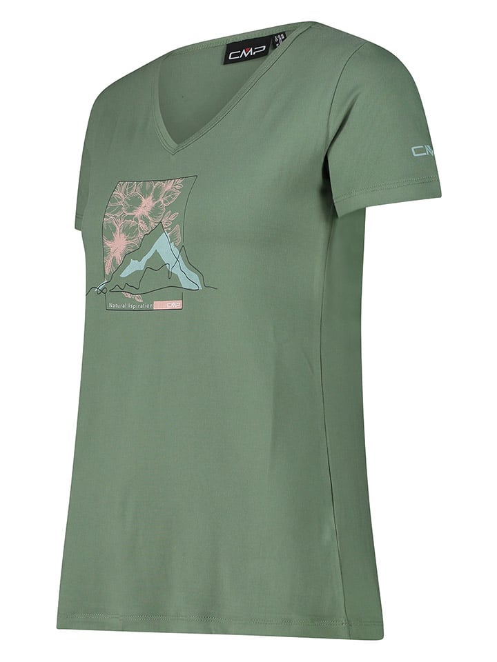 CMP Funktionsshirt in Khaki günstig kaufen