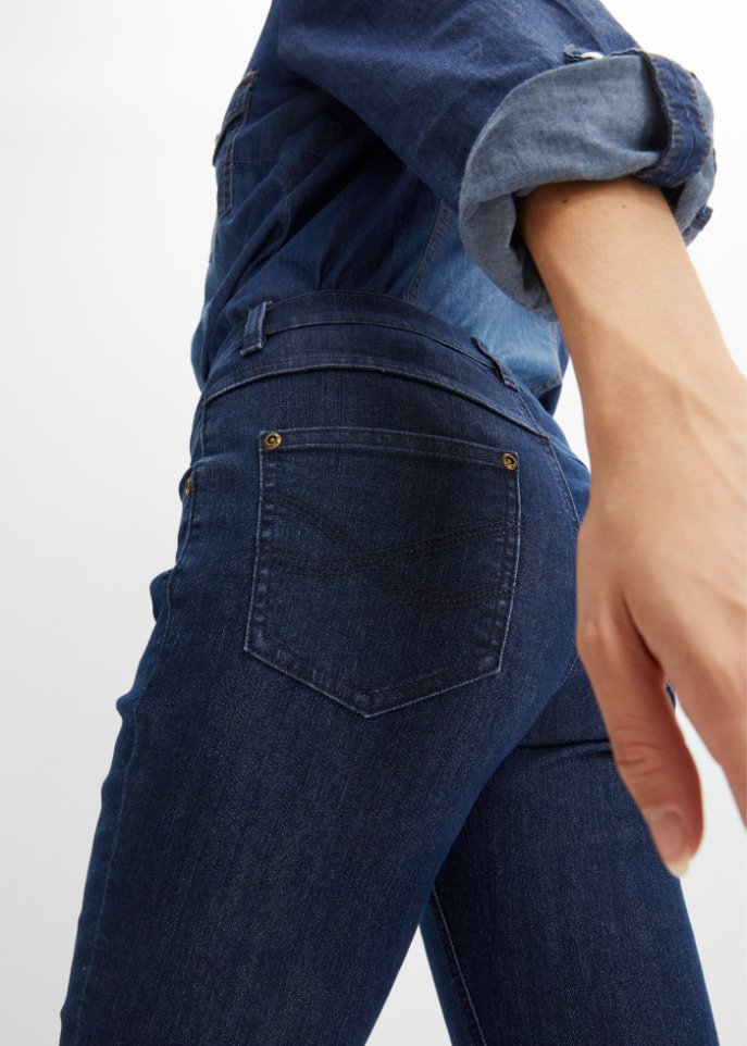 Komfort-Stretch-Jeans, Straight Fit