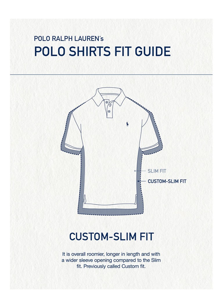 Ralph Lauren pielāgots, pieguļošs polo krekls ar izšuvumu no logotipa