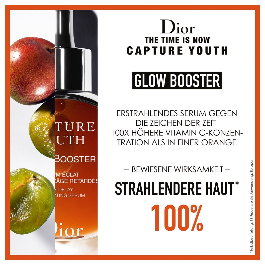 DIOR CAPTURE YOUTH GLOW BOOSTER STRAHLEN SCHENKENDES SERUM - VERZÖGERTE ZEICHEN DER ALTERUNG