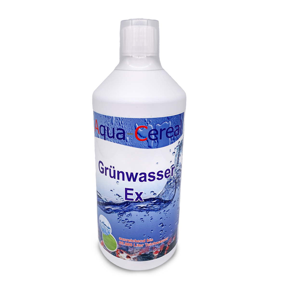 Aqua-Cereal Algenbekämpfung Aqua-Cereal Grünwasser-EX 1 Liter für 20.000 Liter