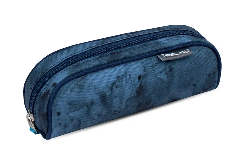 Belmil Motion Schulranzen Set 5-teilig mit 6 Patches - Blue Splash