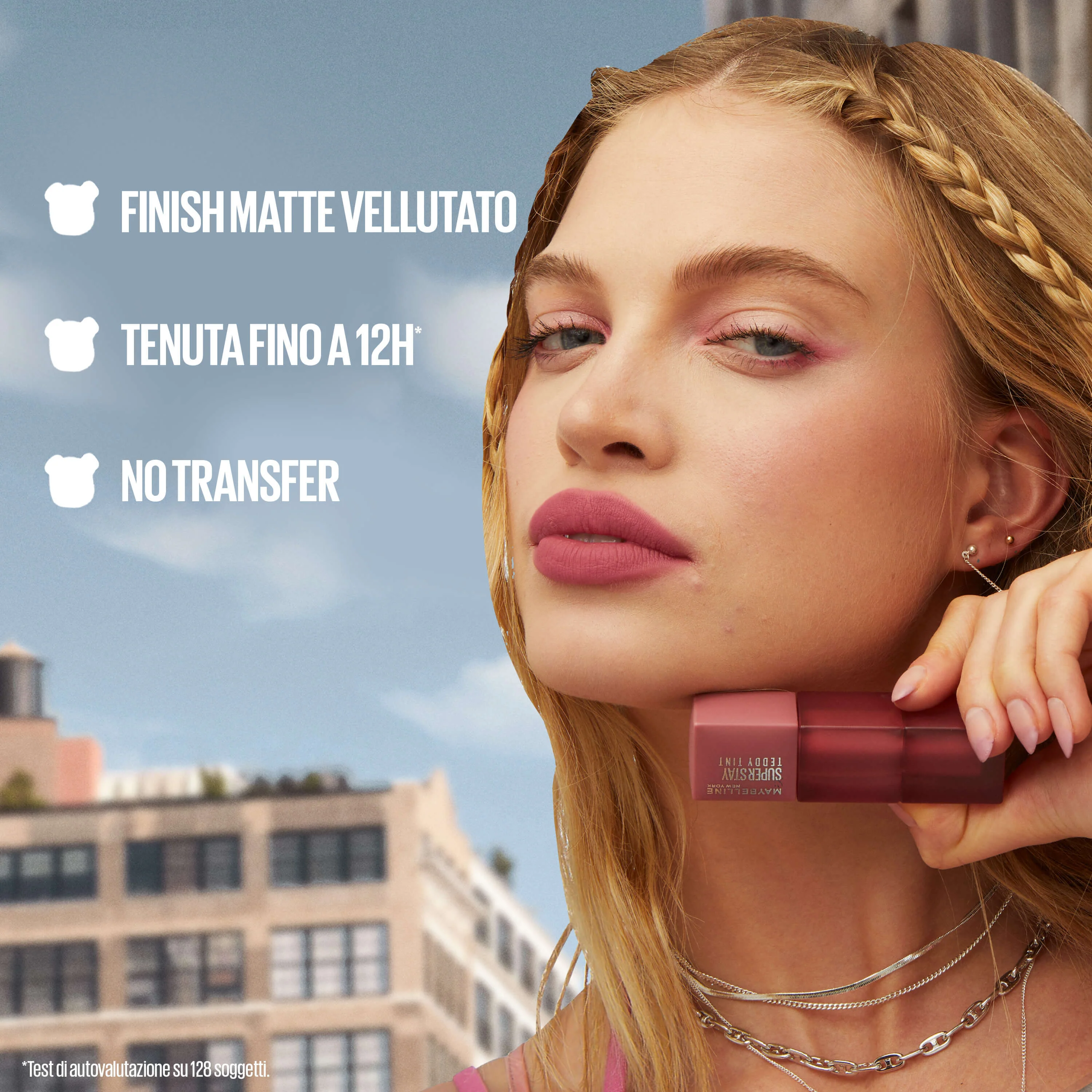 Super Stay Teddy Tint Lips - мат кармин