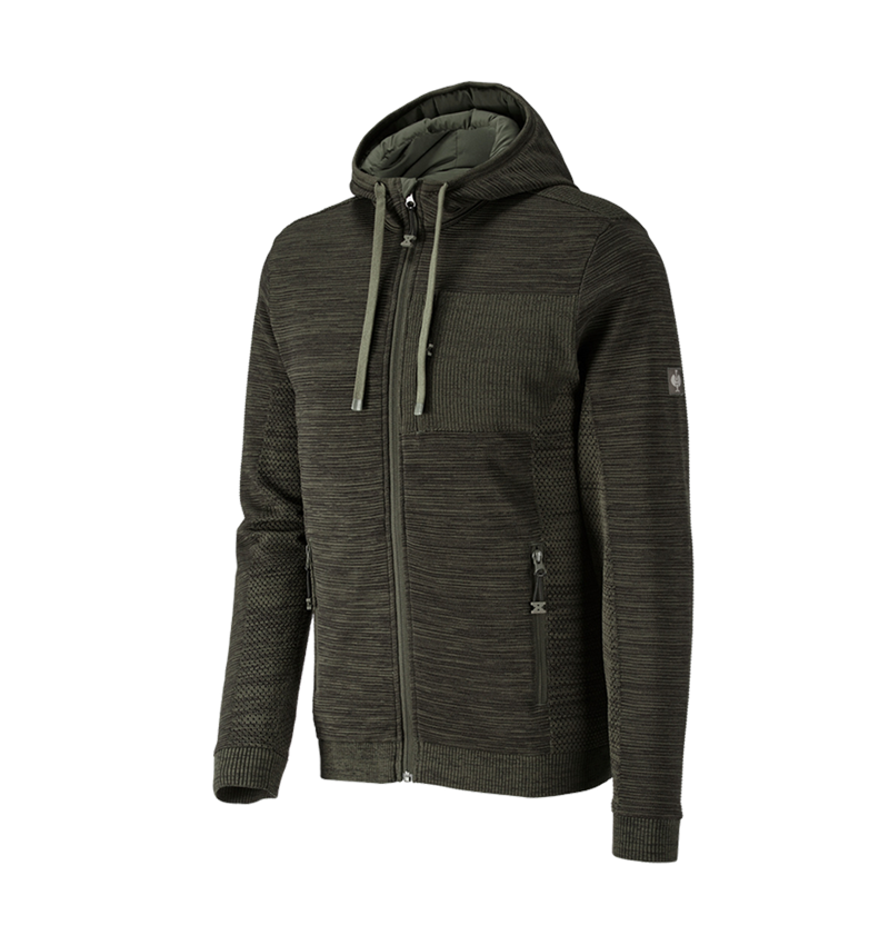 Windbreaker Kapuzenstrickjacke e.s.motion ten