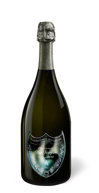 Champagne Dom Pérignon Edition Limitée Lady Gaga avec étui Champagne  2010  75 cl - Blanc
