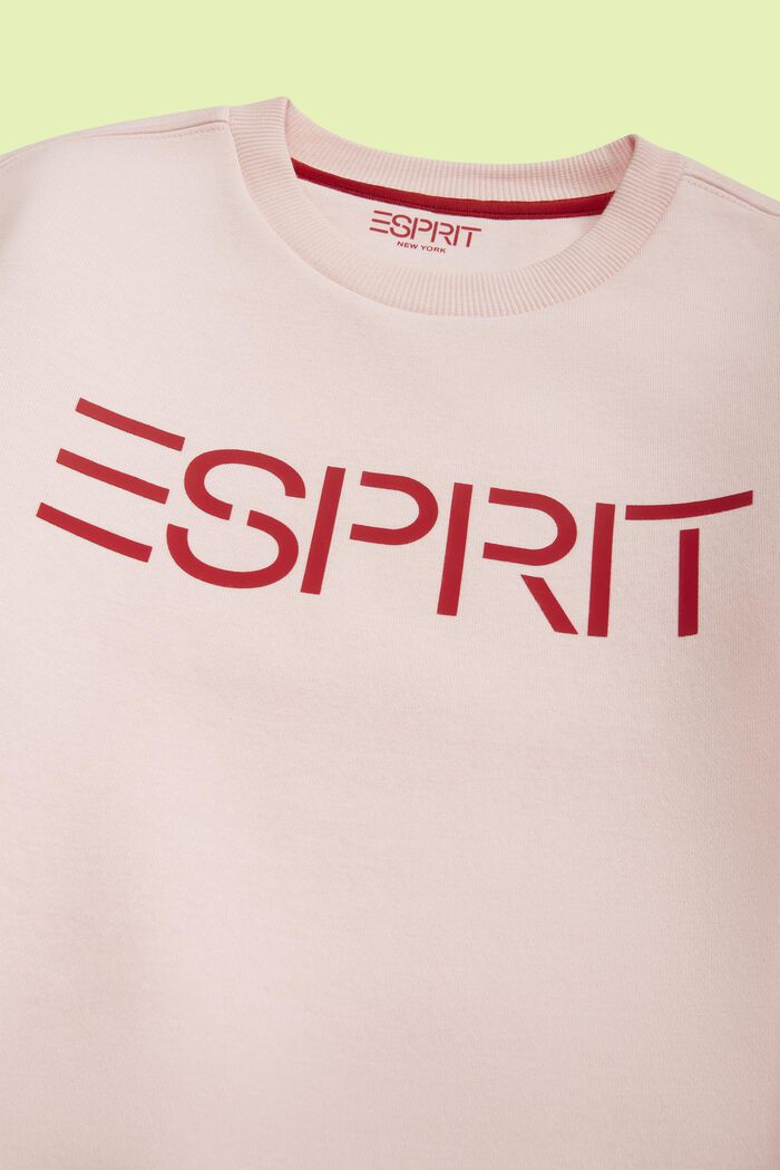 Logo-Sweatshirt mit Rundhalsausschnitt