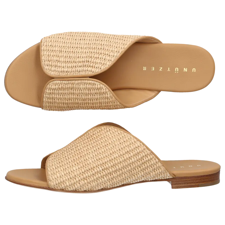 Unützer - Pantoletten 942400 Bast - beige
