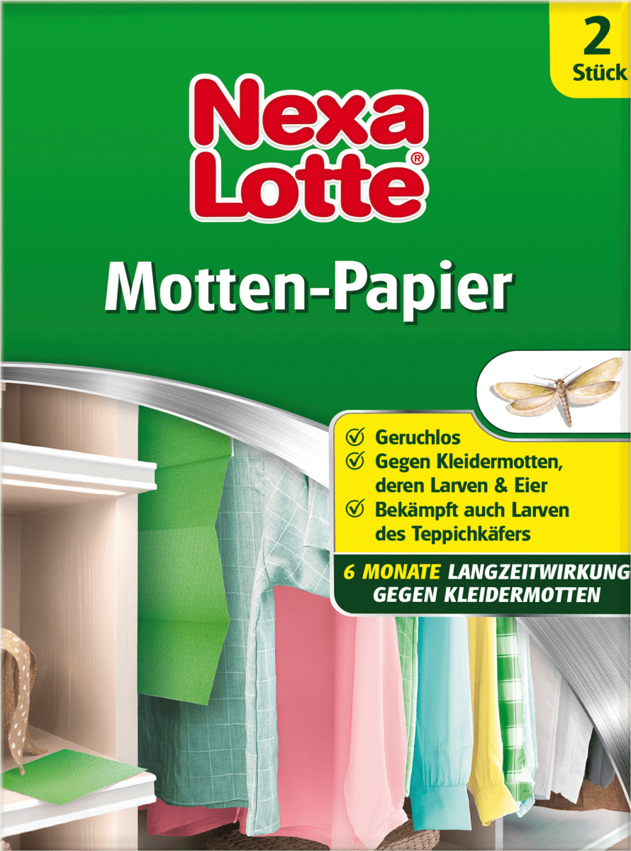 Mottenschutzpapier, 2 St