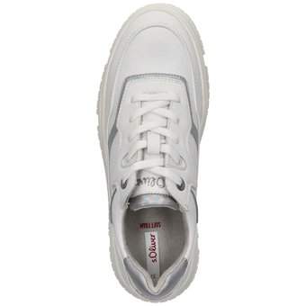 s.Oliver Plateau Sneaker in weiß