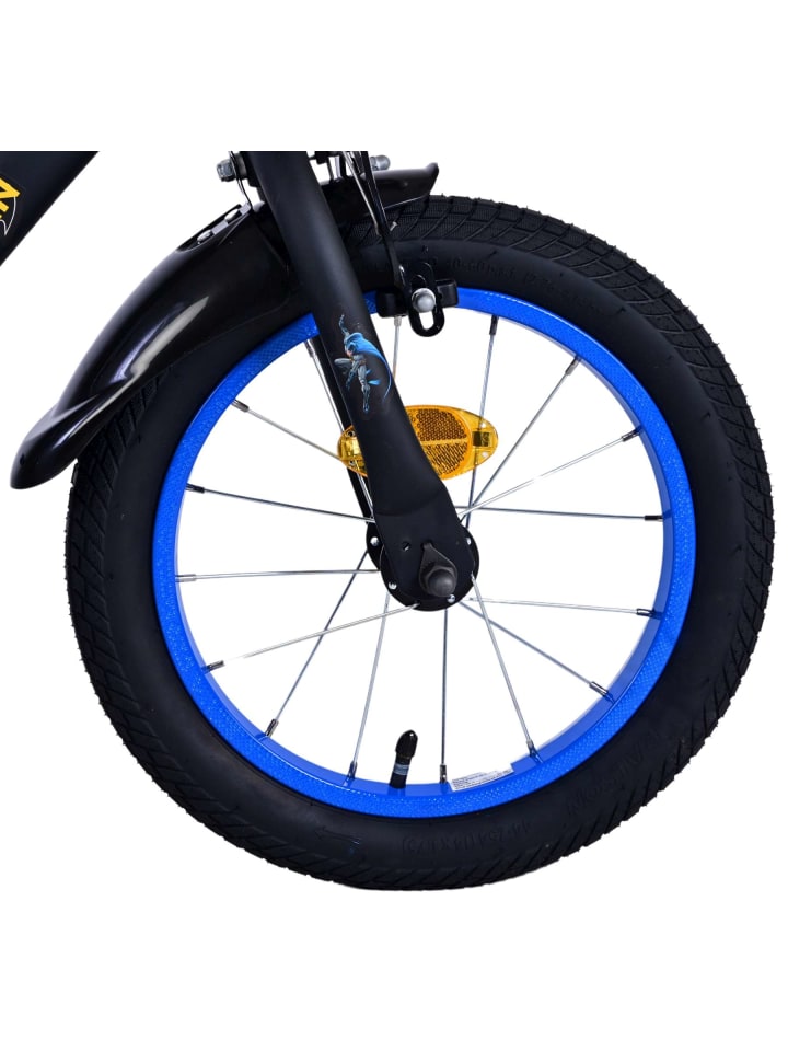 Volare Kinderfahrrad Batman für Jungen 14 Zoll Kinderrad in Schwarz Fahrrad 4 Jahre günstig kaufen onesize