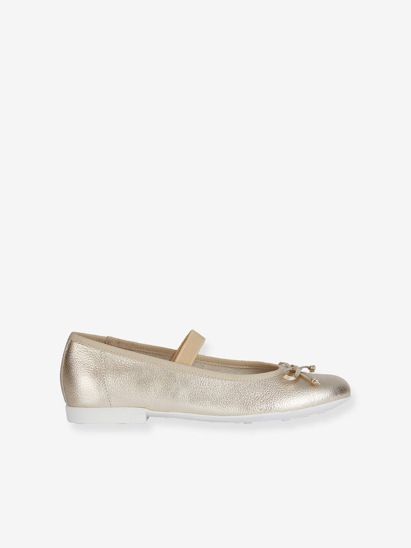 Geox Mädchen Ballerinas J4555 JR Plie GEOX - silber