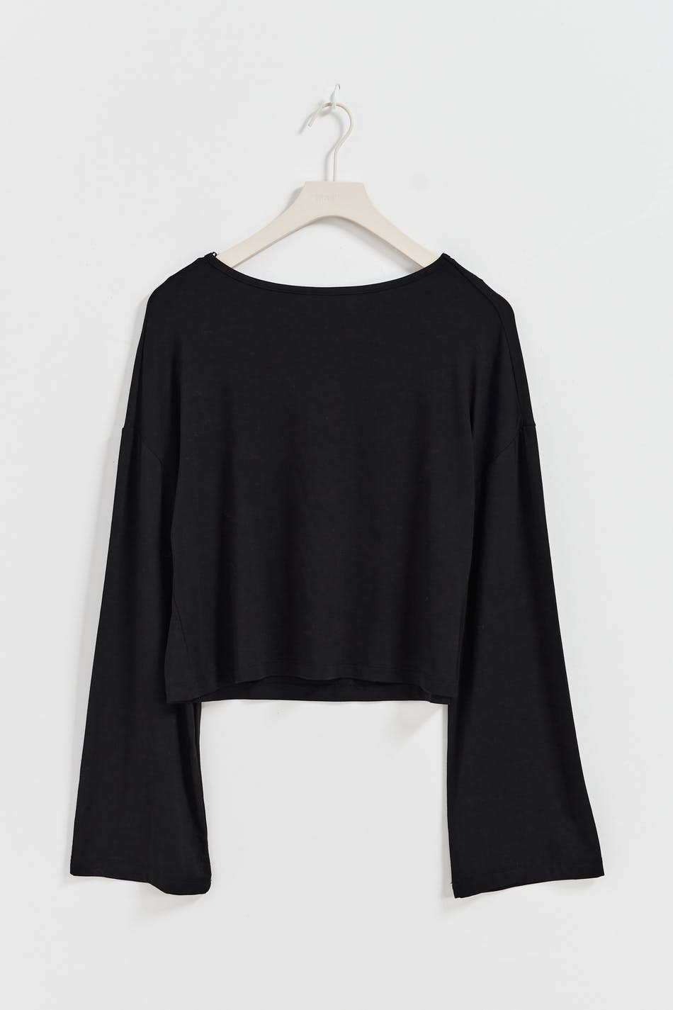 Long flare sleeve top