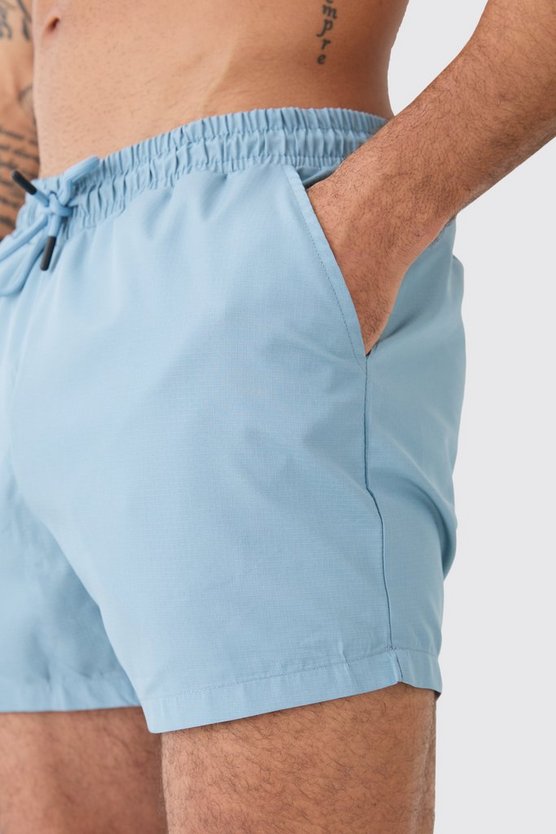 Kurze Ripstop Badehose