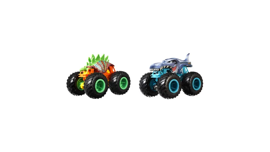 Hot Wheels Monster Trucks 1:64 Die-Cast 2er-Pack Sortiment