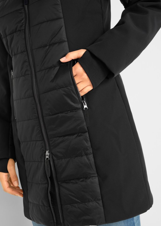 Wasserabweisende Outdoor Longjacke