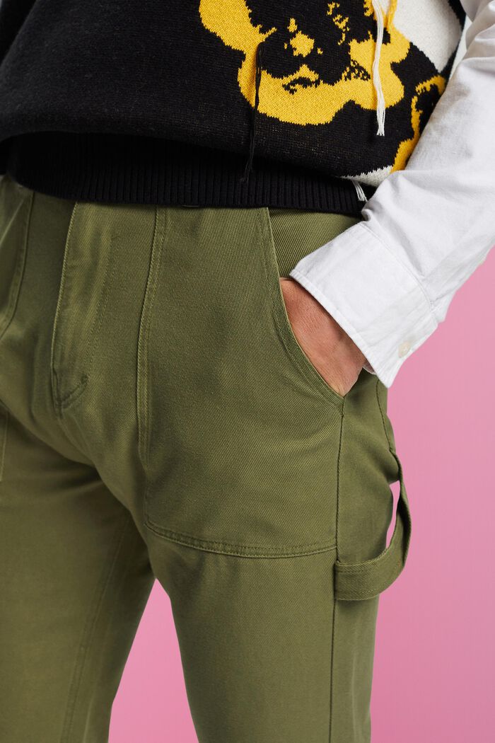Baumwollhose im Cargo-Stil