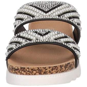 Claudia Ghizzani Pantolette in schwarz