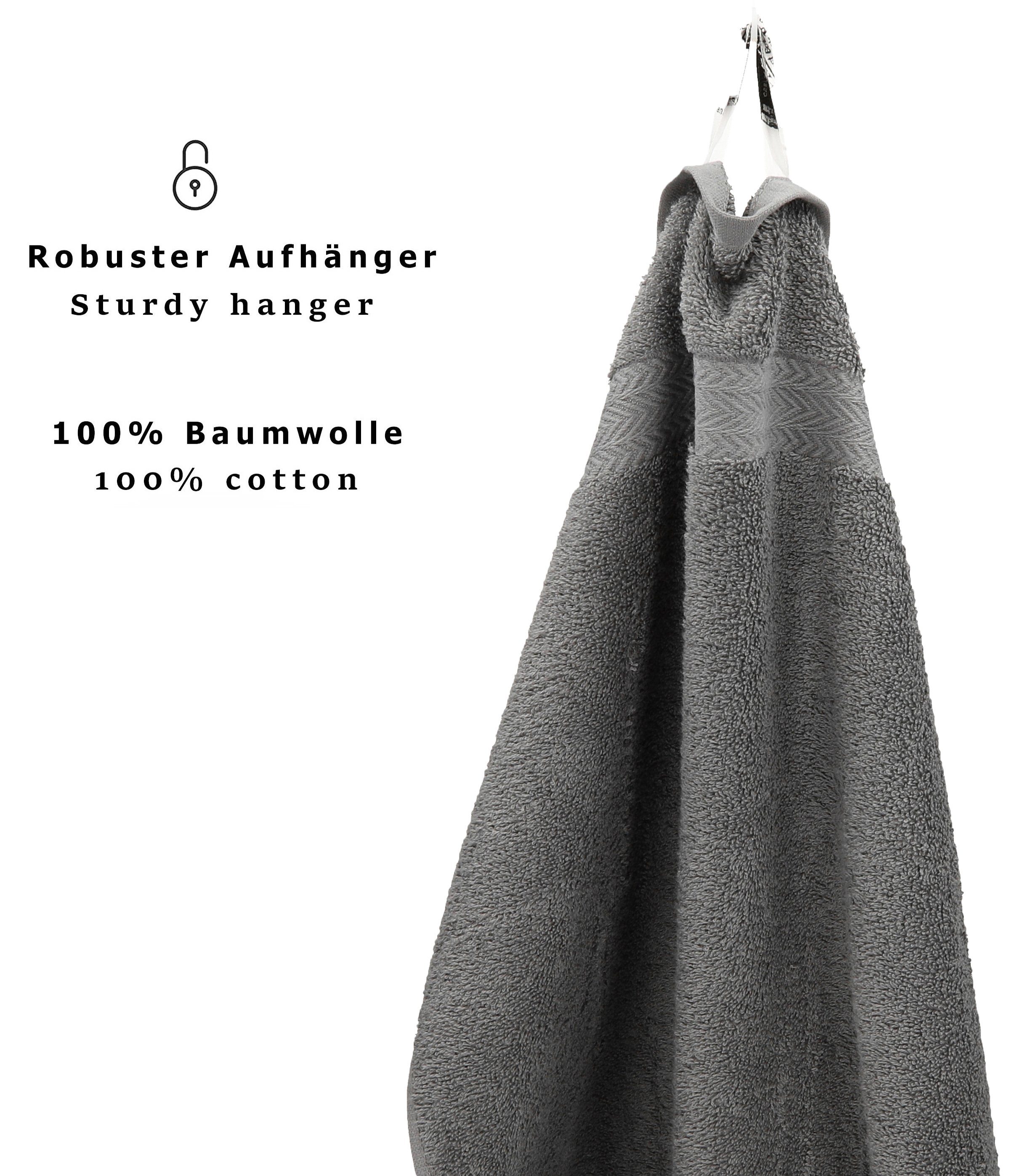 Betz Handtuch Set 4-tlg. PREMIUM 2 Handtücher und 2 Duschtücher, 100% Baumwolle, (4-tlg)
