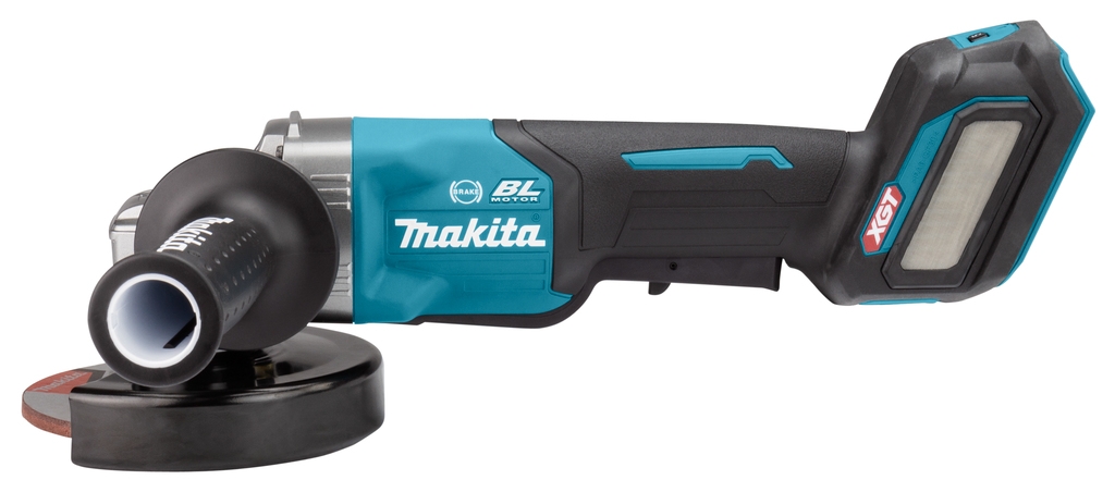 Meuleuse d'angle Makita GA029GZ 40 V max avec AWS, frein et interrupteur de sécurité 125 mm (batteries et chargeur non inclus).