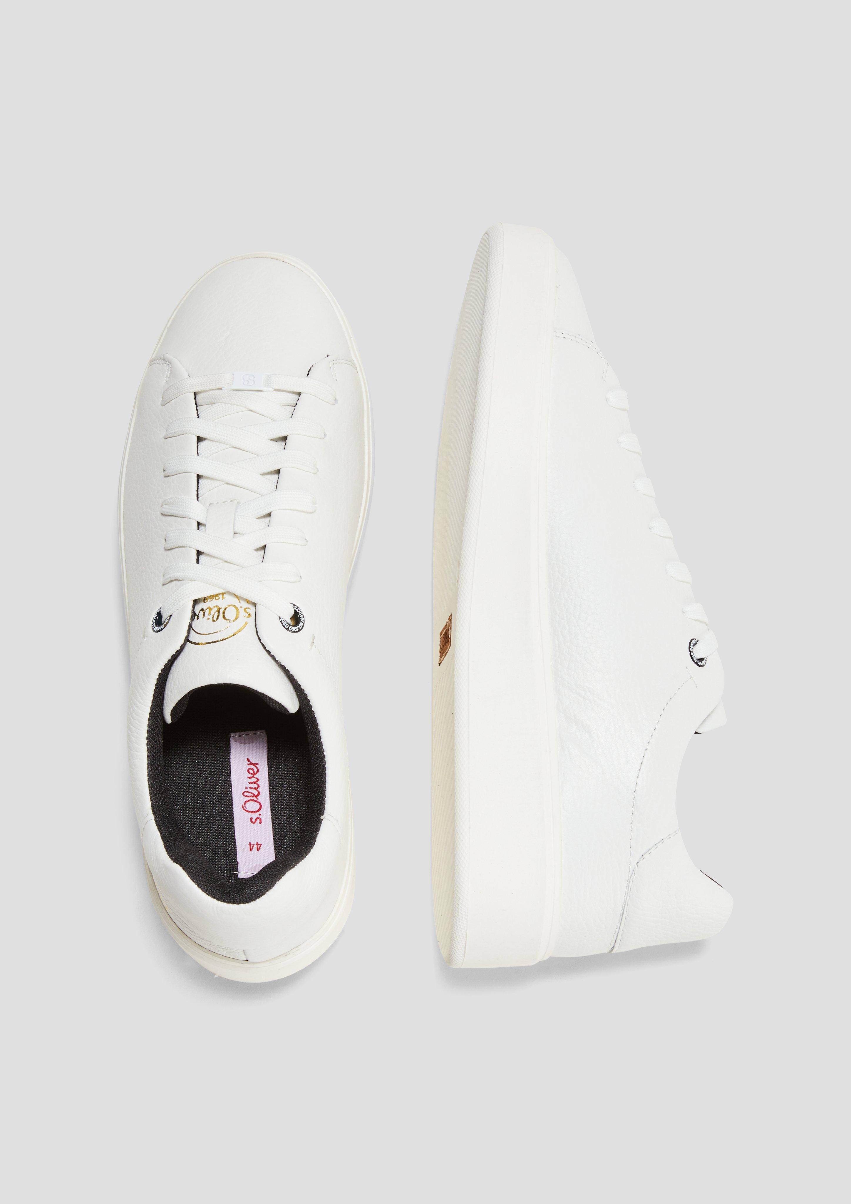 Sneaker mit Rindsleder  6008219-100