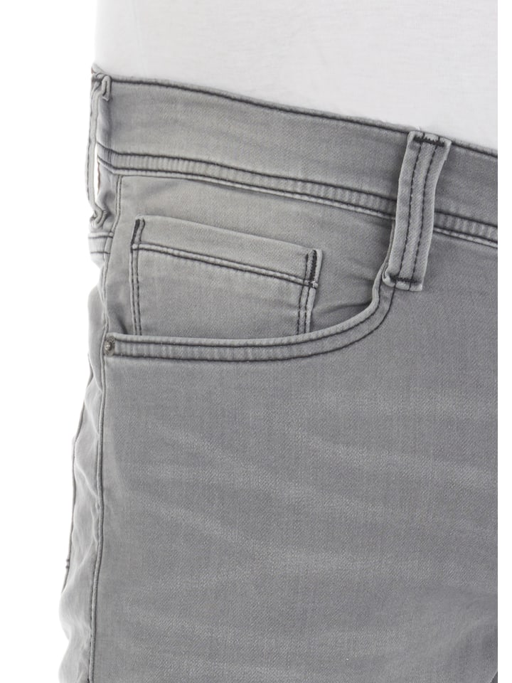 Mustang Jeans Real X Oregon tapered in Grau günstig kaufen