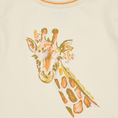 T-Shirt kurzarm, beige für Mädchen