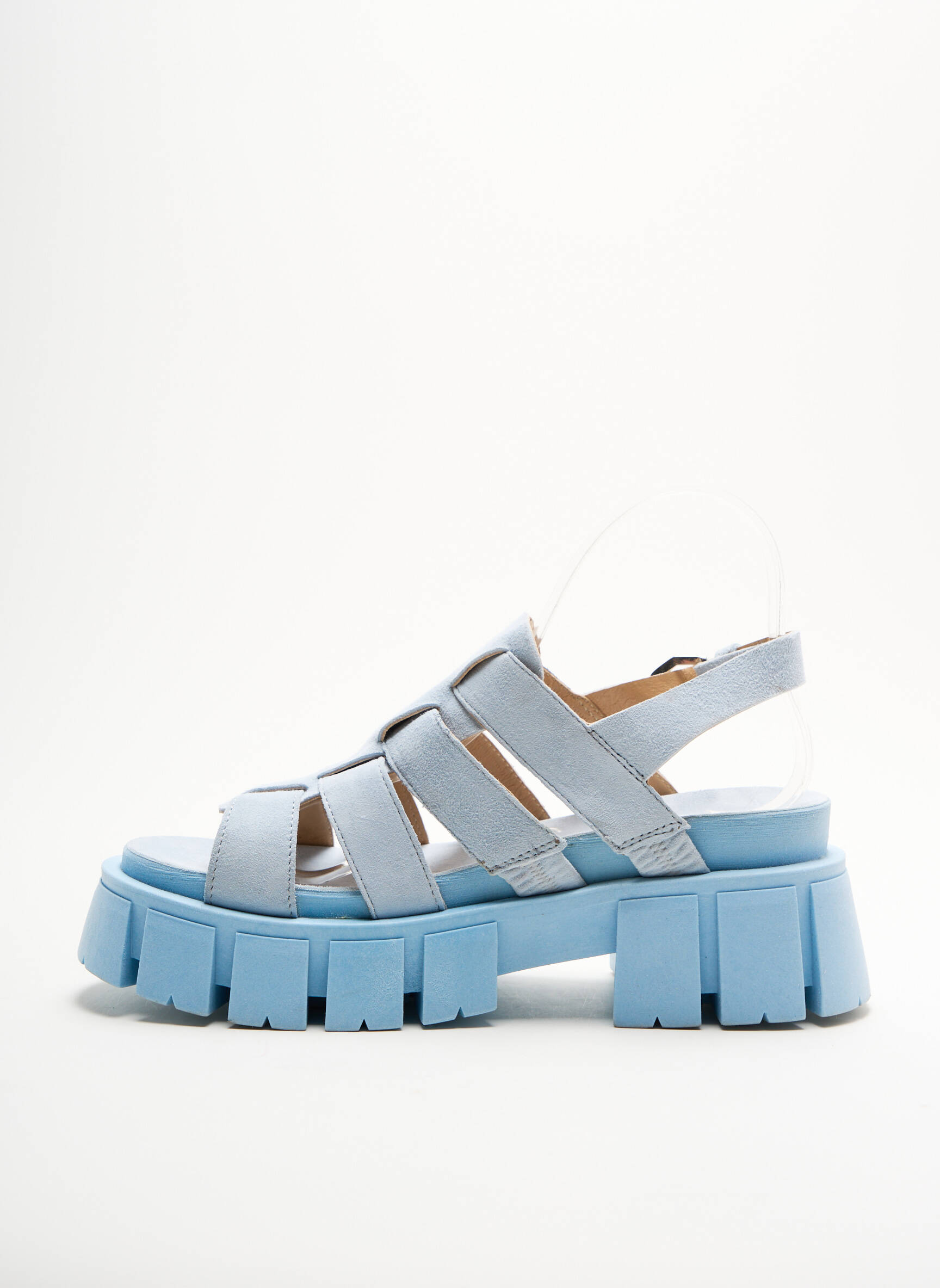 Mjus Sandales Nu Pieds Femme couleur bleu