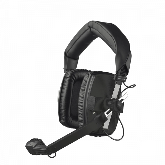 DT 109  Headset mit dynamischem Mikrofon für Broadcast und Intercom (geschlossen)
