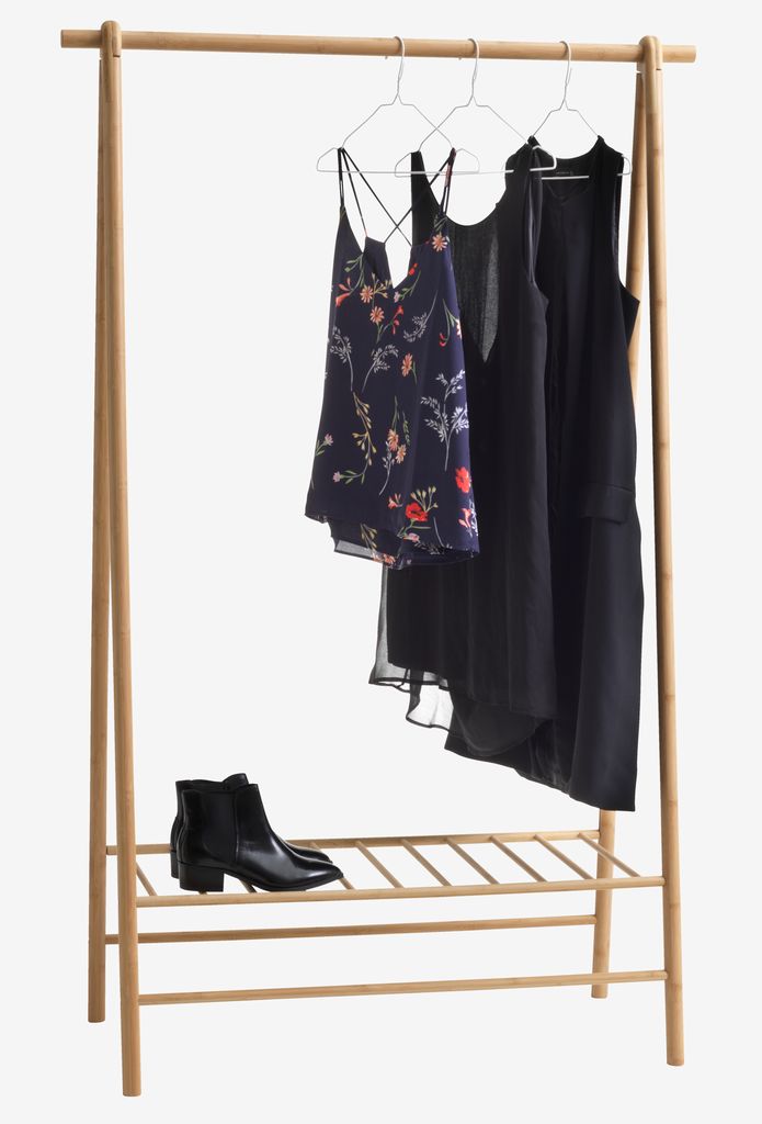 VANDSTED Kleiderbügel 1 Bambusregal
