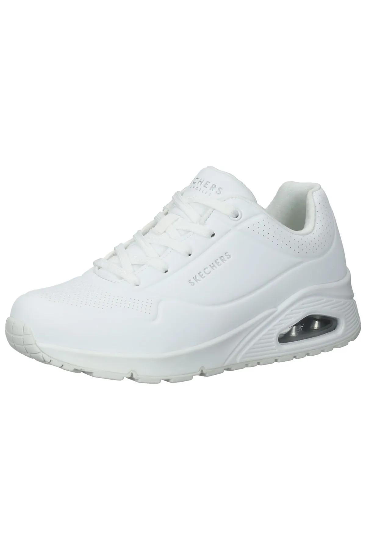 SKECHERS  Sneaker - Weiß - Flacher Absatz