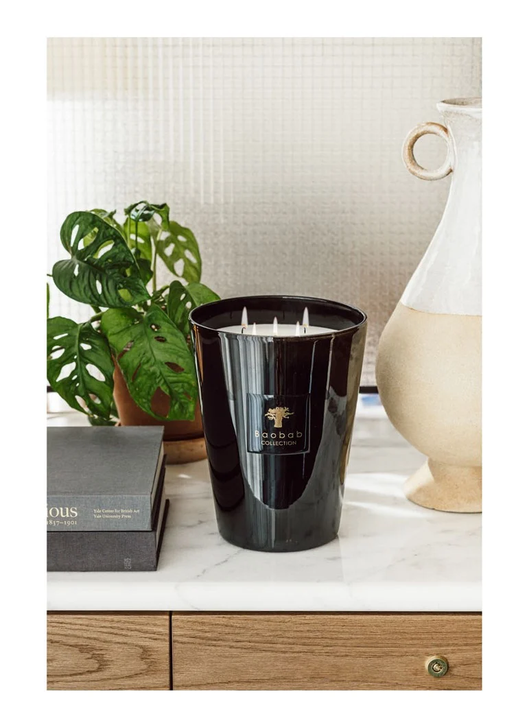 Baobab Collection Les Prestigieuses Encre de Chine Max 24 bougies parfumées 3 kg