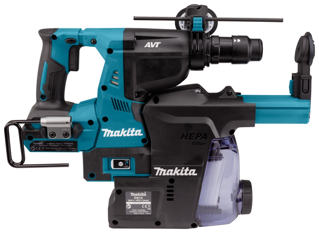 Makita HR002GZ05 Kombihammer SDS-Plus 40V Max mit Staubabsaugung (ohne Akkus und Ladegerät)