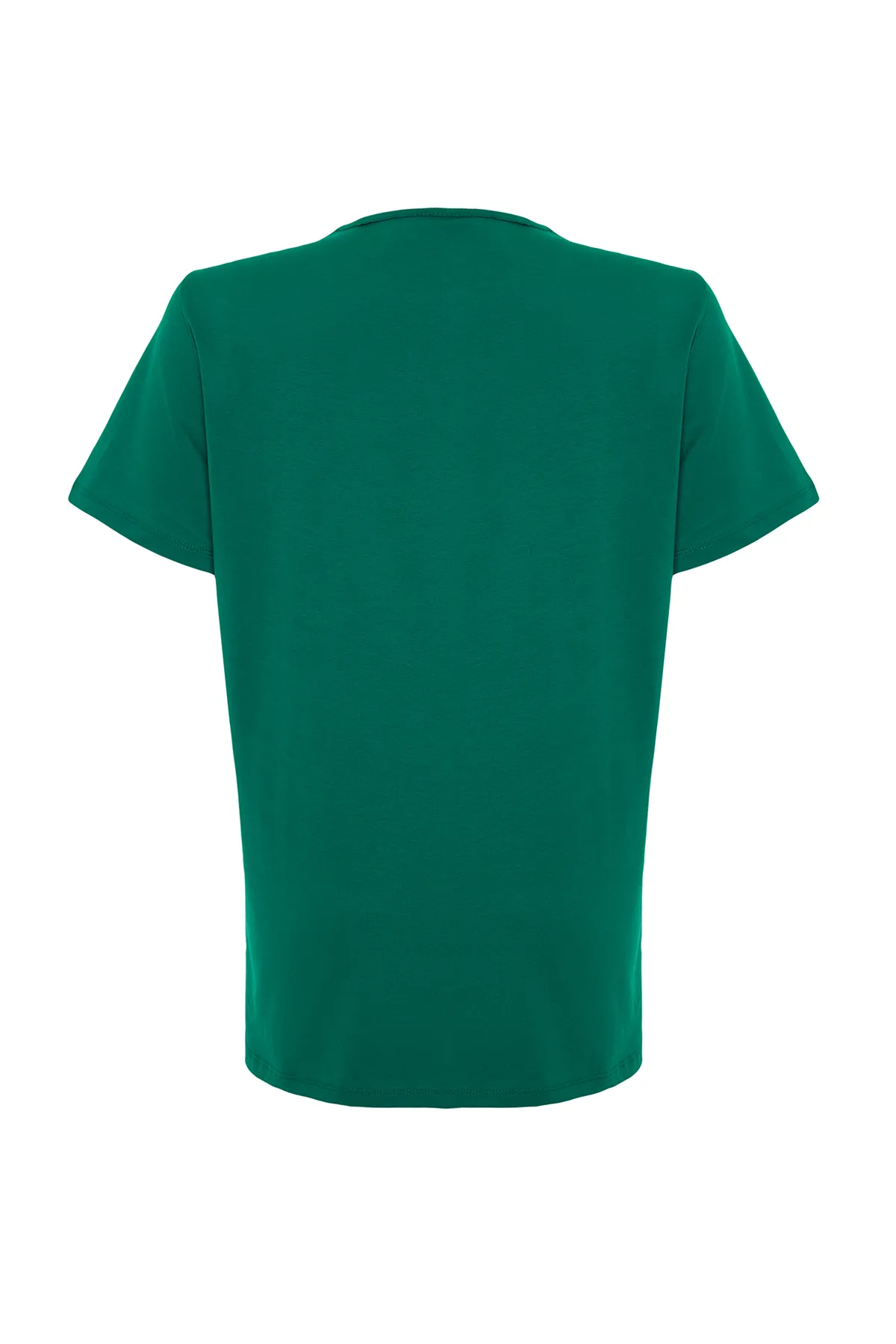 Trendyol Curve  Große Größen in T-Shirt - Grün - Relaxed Fit