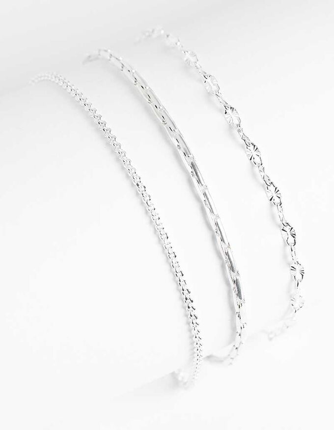 Fußkette - 3er-Pack