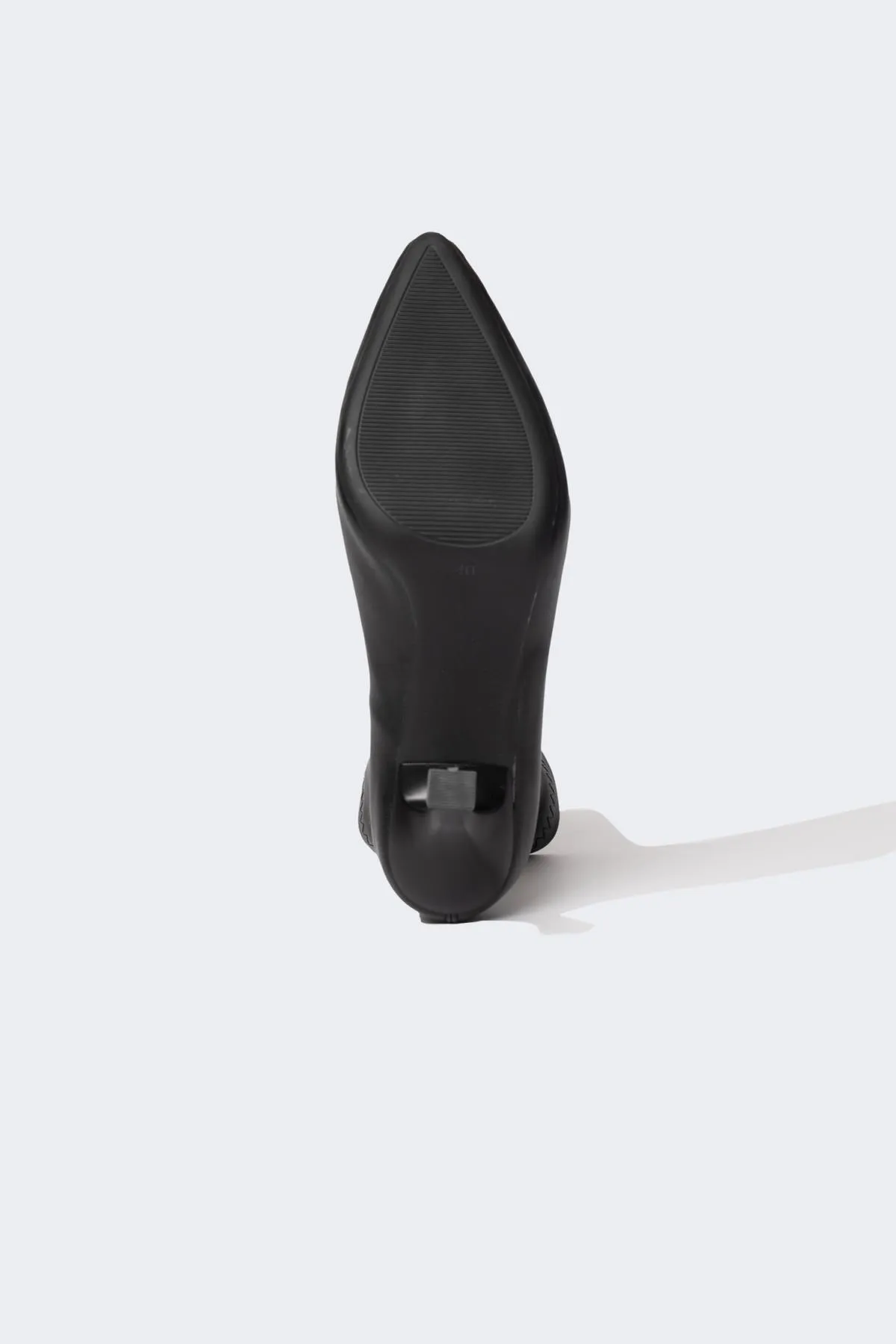 DeFacto  Damen-Winterstiefel aus Kunstleder mit hoher Sohle