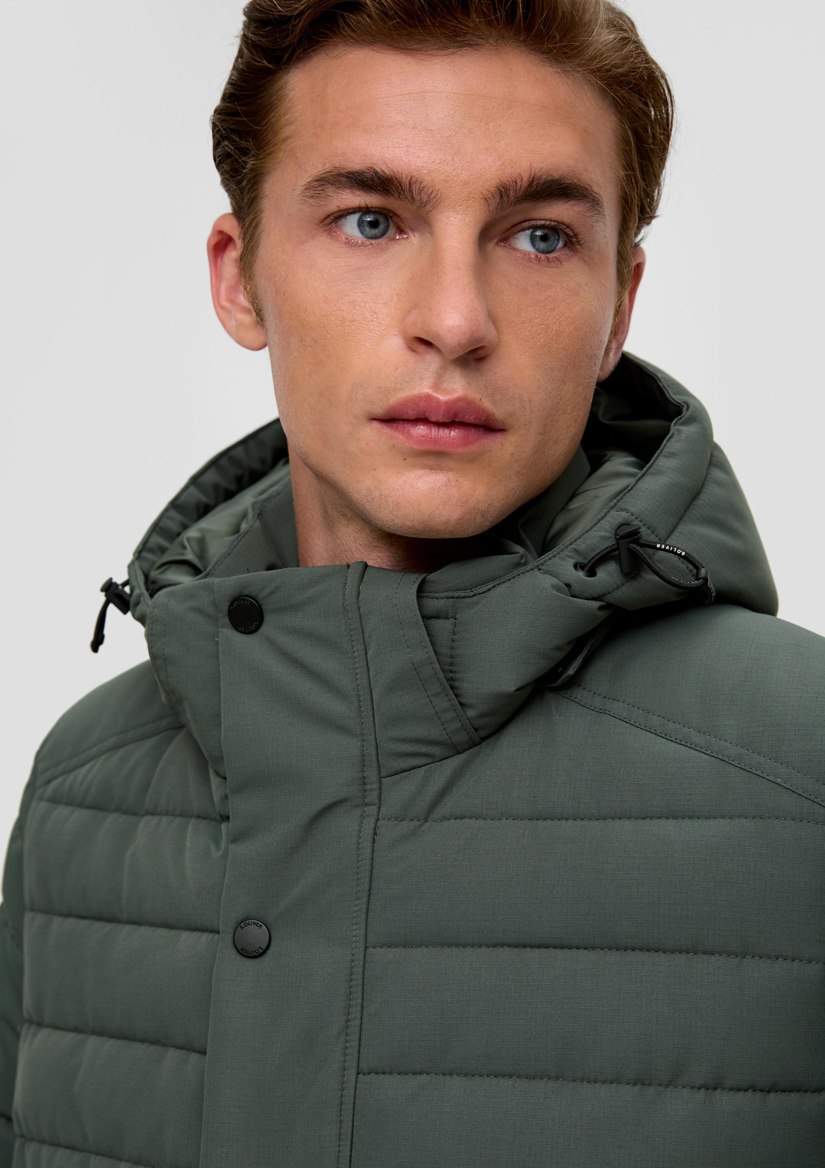 Steppjacke mit abnehmbarer Kapuze  2131769-7909