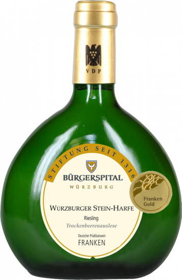 2012 Würzburger Stein-Harfe Riesling VDP.GROSSE LAGE edelsüß 0,375 L - Weingut Bürgerspital Würzburg