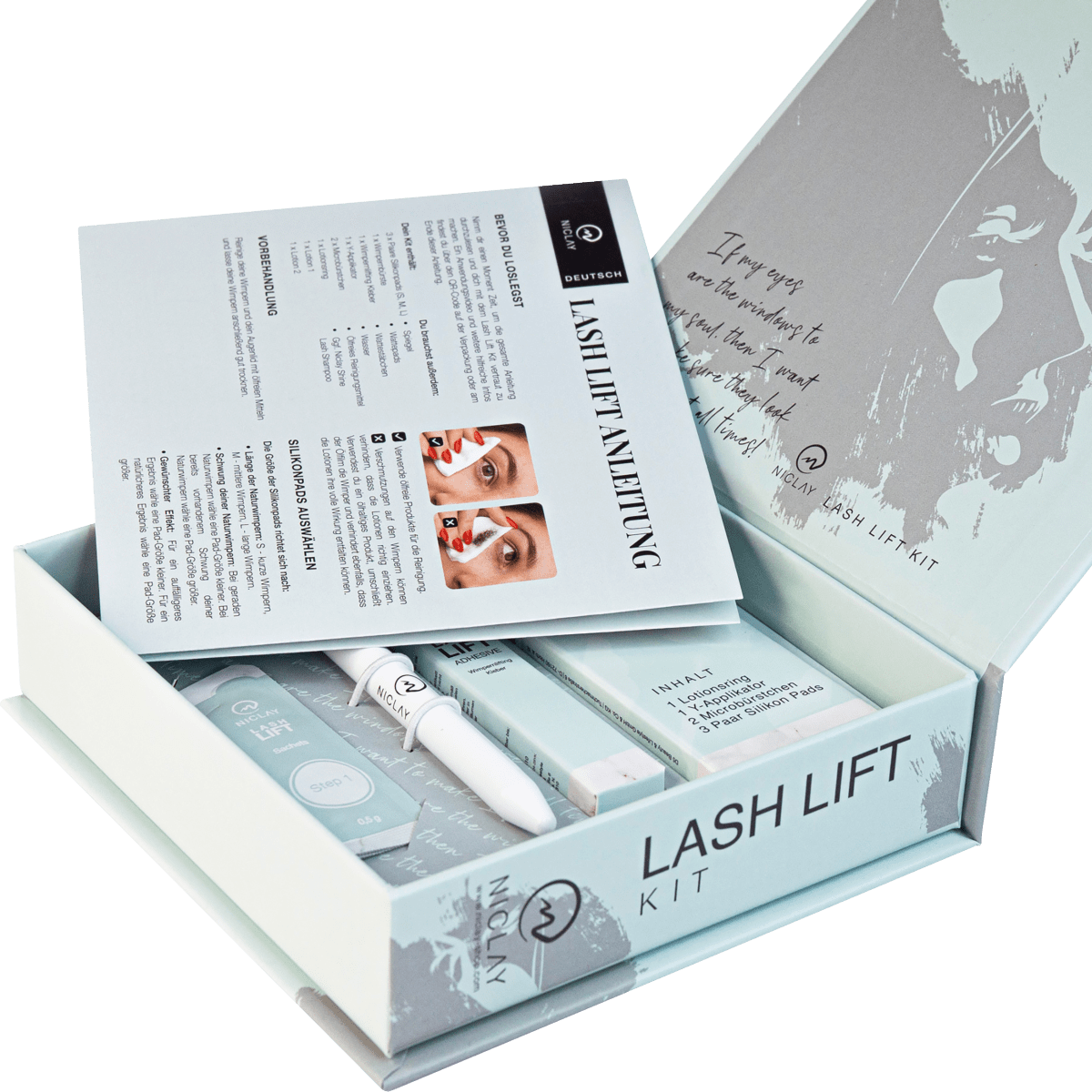 Wimpernlifting Set Lash Lift Home Kit, 1 St