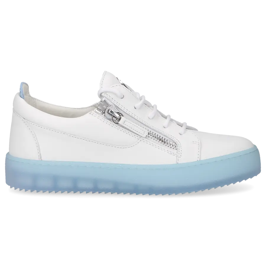 Giuseppe Zanotti - Sneaker low FRANKIE Kalbsleder - blau